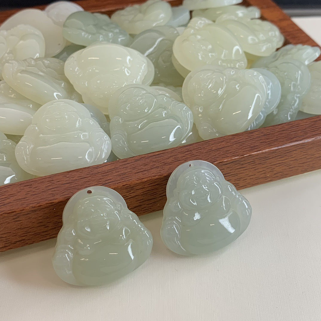 Hetian Jade Buddha Pendant