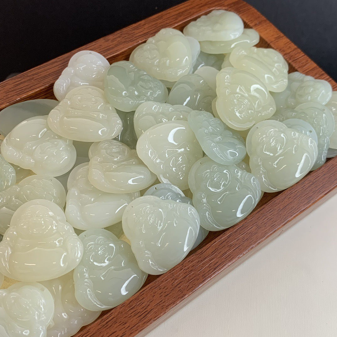 Hetian Jade Buddha Pendant