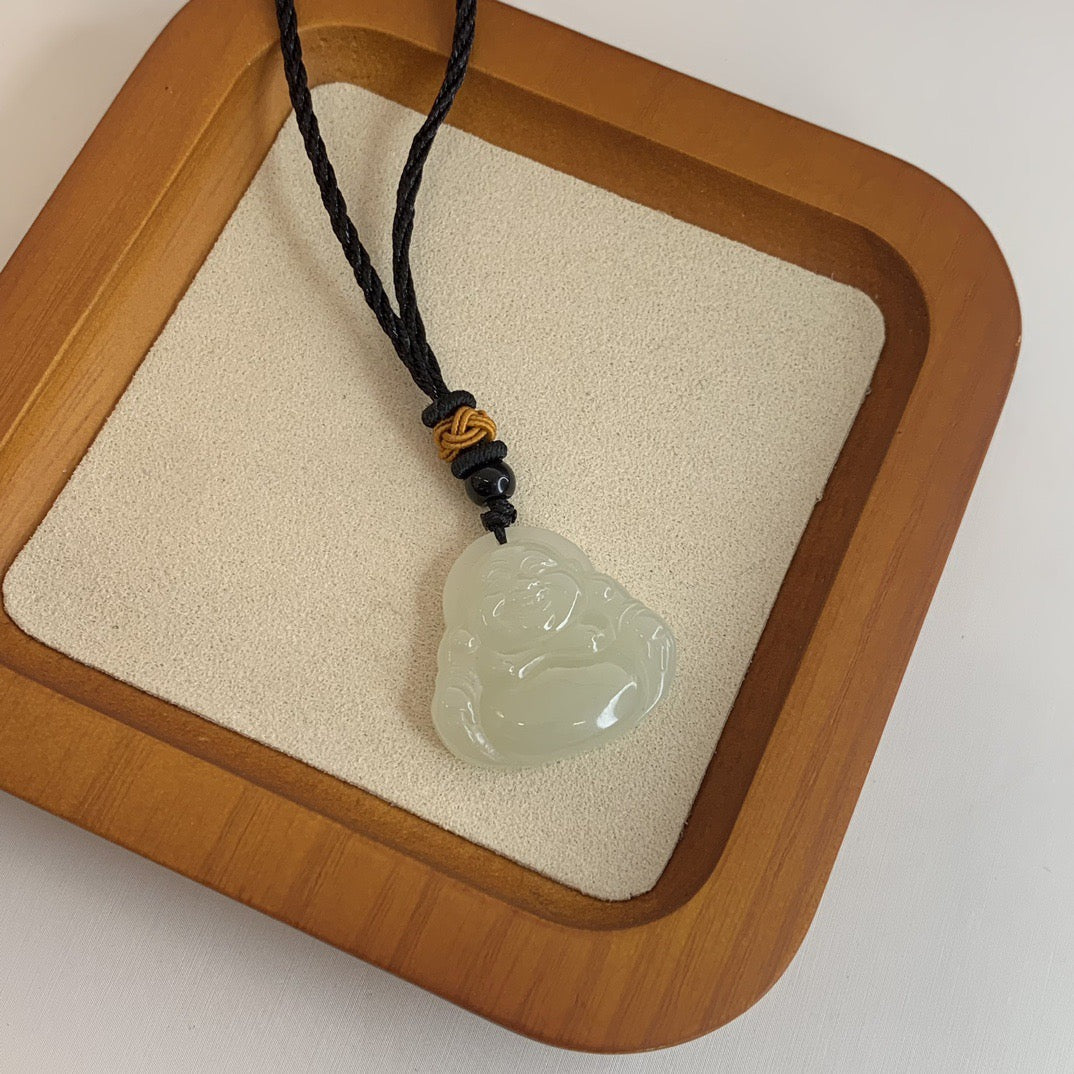 Hetian Jade Buddha Pendant